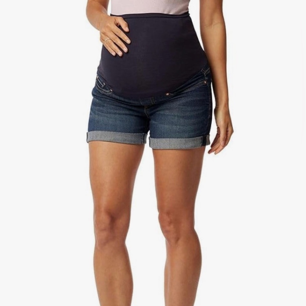 NWT Signature GOLD By LEVI STRAUSS & CO Maternity 5” Shorts Stretch Fabric XS